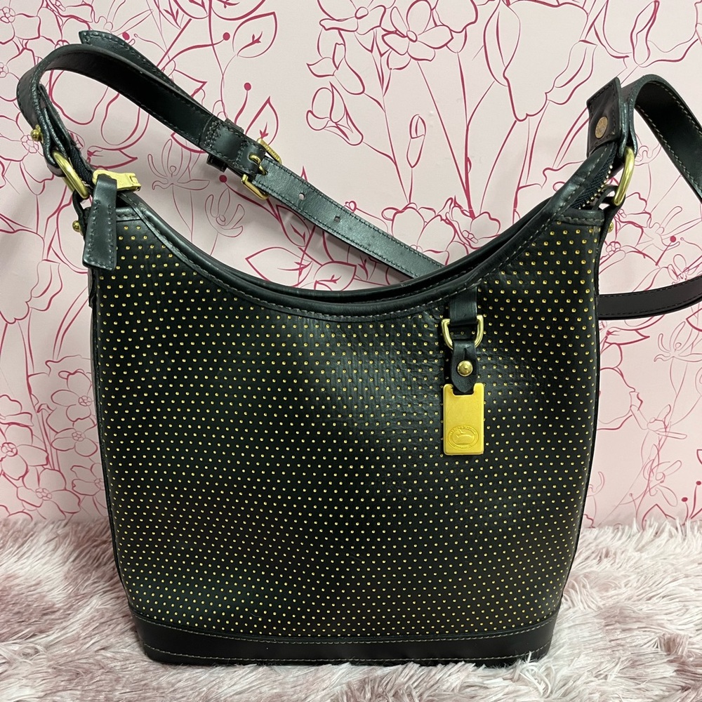 Vintage 90s Cabrio Leather Dooney & Bourke
